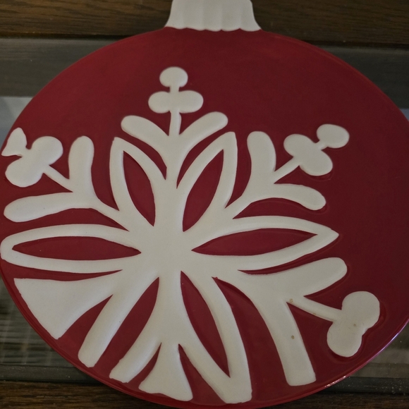 New Cheryl & Co Christmas Cookie Plate - Picture 2 of 7